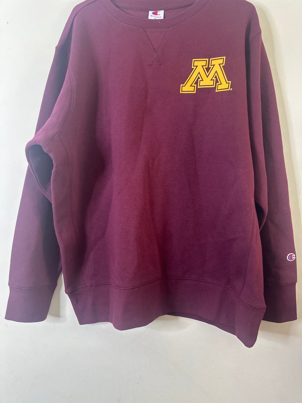 Minnesota Golden Gophers Men's Champion Crew Neck Sweatshirt  XL 6